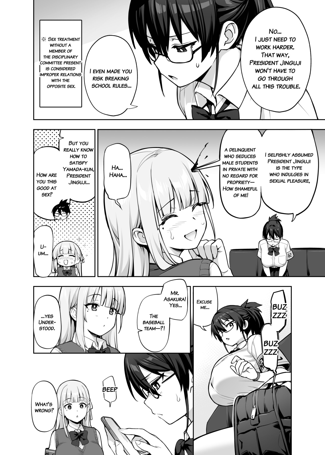 Hentai Manga Comic-About the Student Council Members' Huge Tits!-Read-5